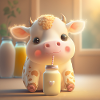 Bébé vache