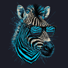 Cooles Zebra