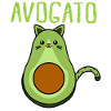 Avogato Cat Avocado