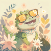 Bébé crocodile