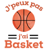 J'peux pas j'ai Basket-cadeau drôle