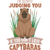 Wasserschwein Capybara Lover Capybara Fan