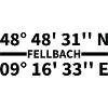 Fellbach Coordinates
