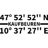 Kaufbeuren coordinates
