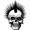 punk skull