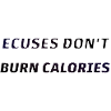 Apologies don't burn calories
