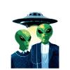 Alien couple