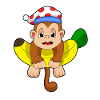 Monkey Sleeping Night Hat