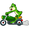 Frog Motorcycle