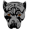 Pittbull Head Design Graphic
