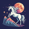 Retro Unicorn