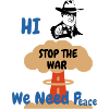 Stop Guerre Paix Dessin Cartoon