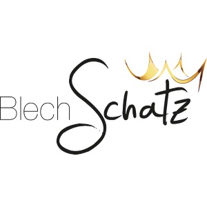 BlechSchatz - schwarzes Logo