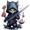 The ultimate ninja cat