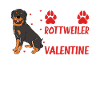 Mon Rottweiler est mon Valentin