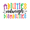 Autism awareness - abilities predominate