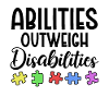 Autism awareness - abilities predominate