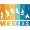 wakeboard silhouettes