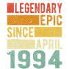 Birthday April 1994 Legendary Epic