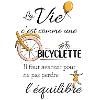 Equilibre et bicyclette