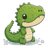 small crocodile