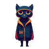 Katze im Pullover
