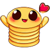 Pancake mit Herz