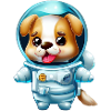Dogs Astronaut