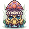 Kawaii Mushroom Guardian