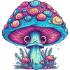 Psychedelic Mushroom - Magic Mushroom