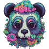 Panda psychédélique