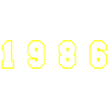 1986 Year Number