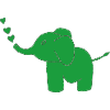 Vert éléphant