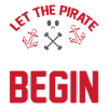 Les Pirates -Shenanigans Crossbones Freeboter