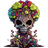Tree Skull Bloom