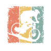 Biking retro