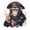 Singe pirate