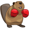 Biber Boxer Boxhandschuhe