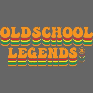 Oldschool Legends ® retro Typographie 257, T-Shirt