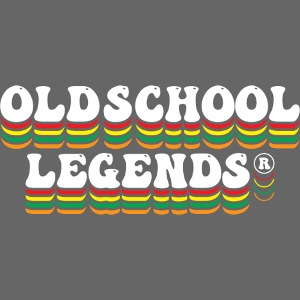 Oldschool Legends ® retro Typographie 259, T-Shirt