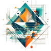 Cool Geometric Ethnic Motif