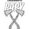 cadeau papy bucheron