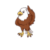 Kawaii White-tailed Eagle
