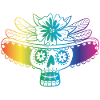 5 de mayo Skull
