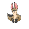Kawaii Bat-eared Dog