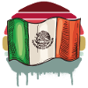 Mexico Retro Flag