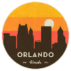 Orlando Skyline Sunset