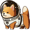 Astronaut Shiba