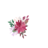 Letter r floral