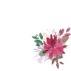 Lettre n floral